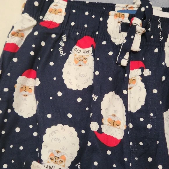 NWT SANTA CHRISTMAS PAJAMA LOUNGE PANTS 🎅 - Picture 2 of 4